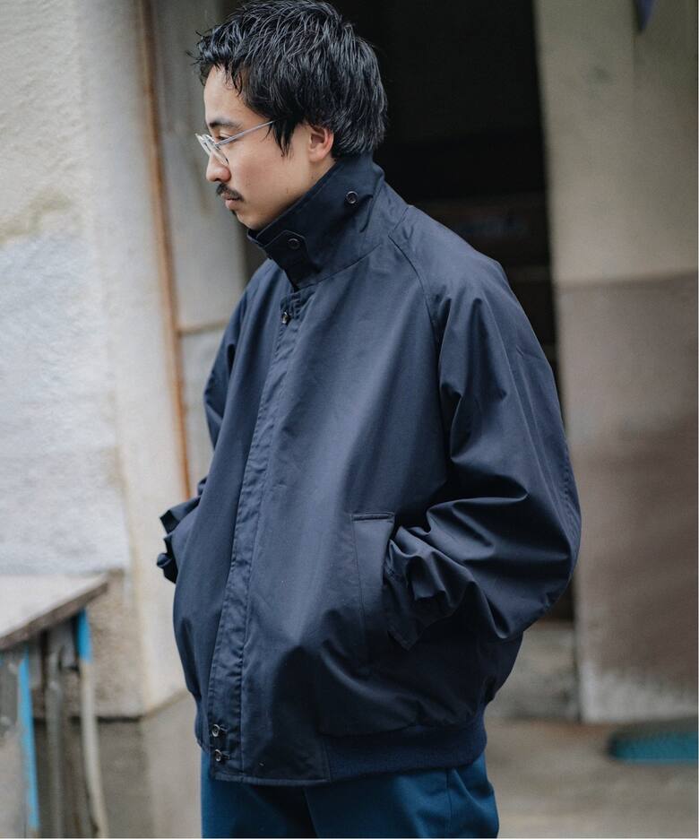 アプレッセ A.PRESSE 22FW ハリントンジャケットネイビー 2 