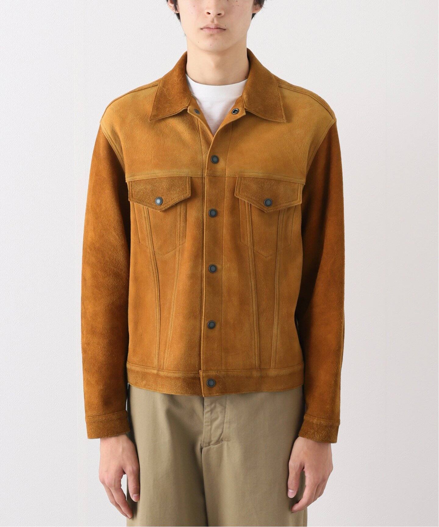 A.PRESSE/アプレッセ】3rd Type Suede Jacket（その他ジャケット 