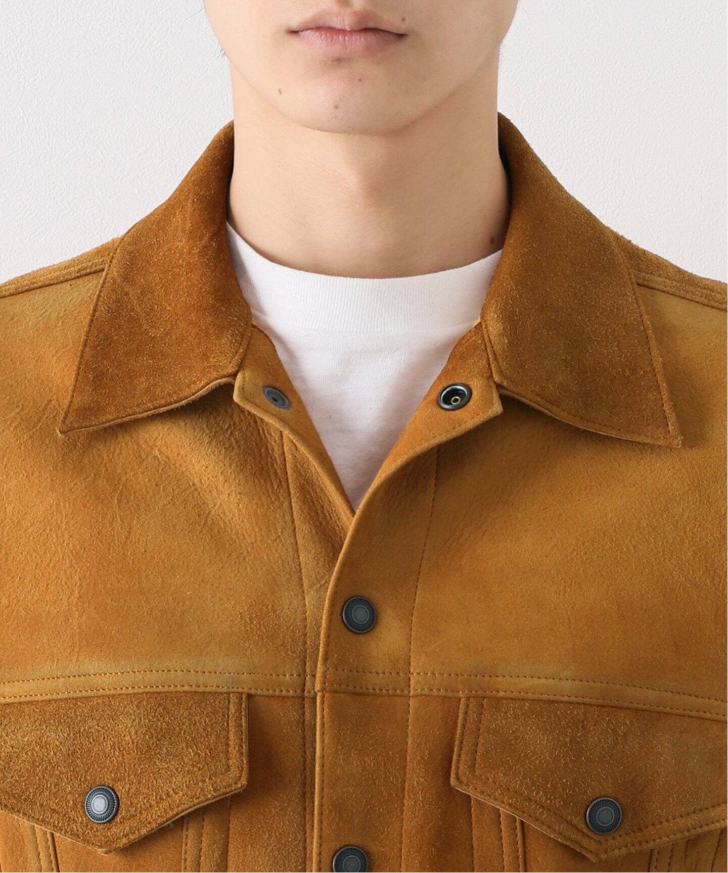 A.PRESSE/アプレッセ】3rd Type Suede Jacket（その他ジャケット  