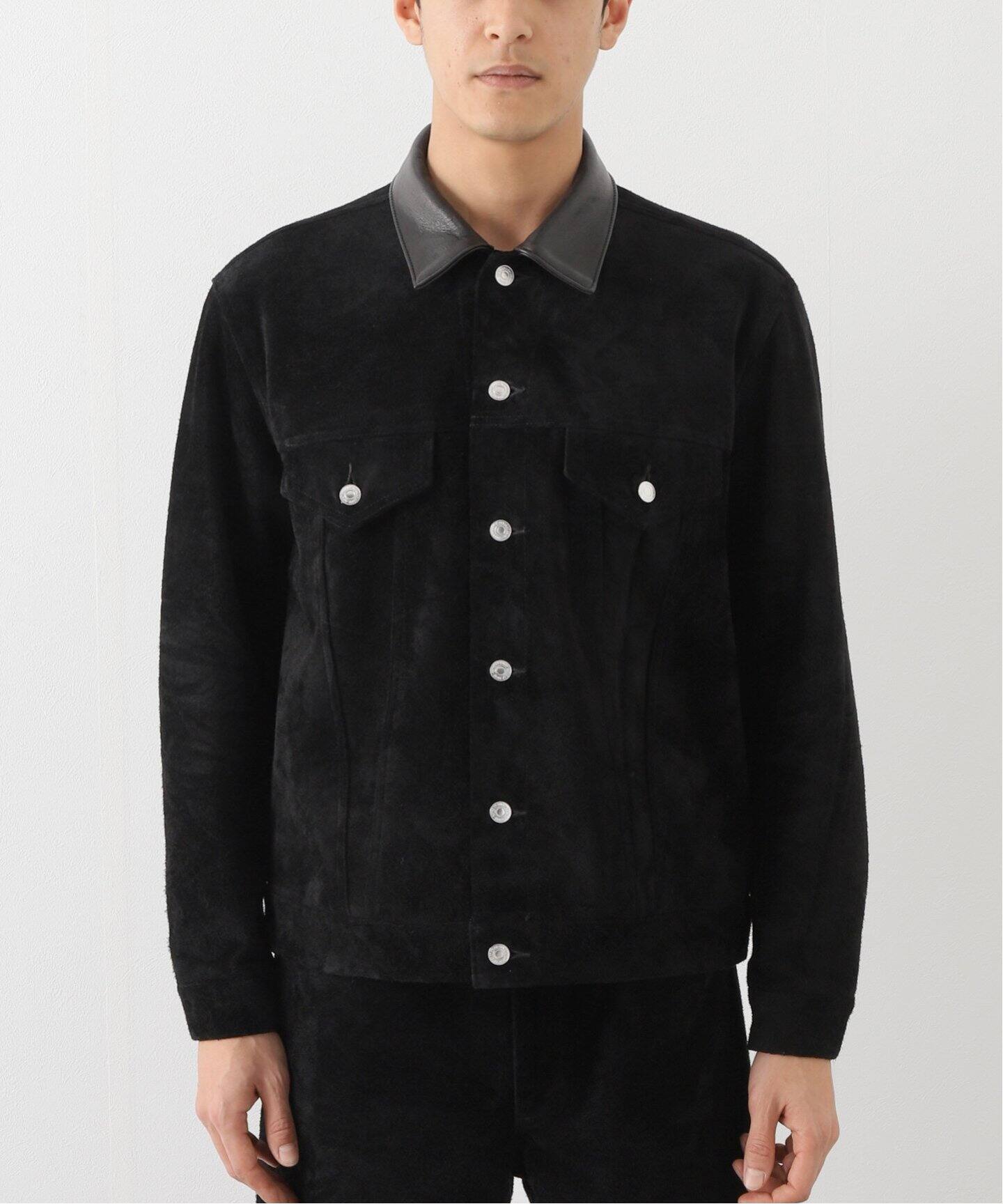 SEVEN BY SEVEN3RD TYPE SUEDE LEATHER JK