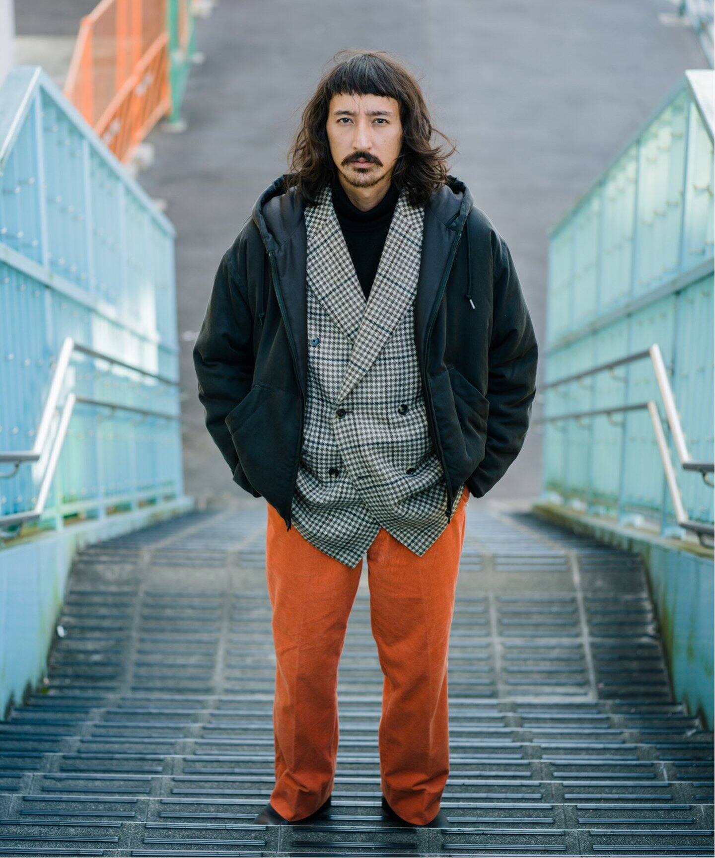 KAPTAIN SUNSHINE/ キャプテンサンシャイン】別注 CARUSO Tweed JKT  