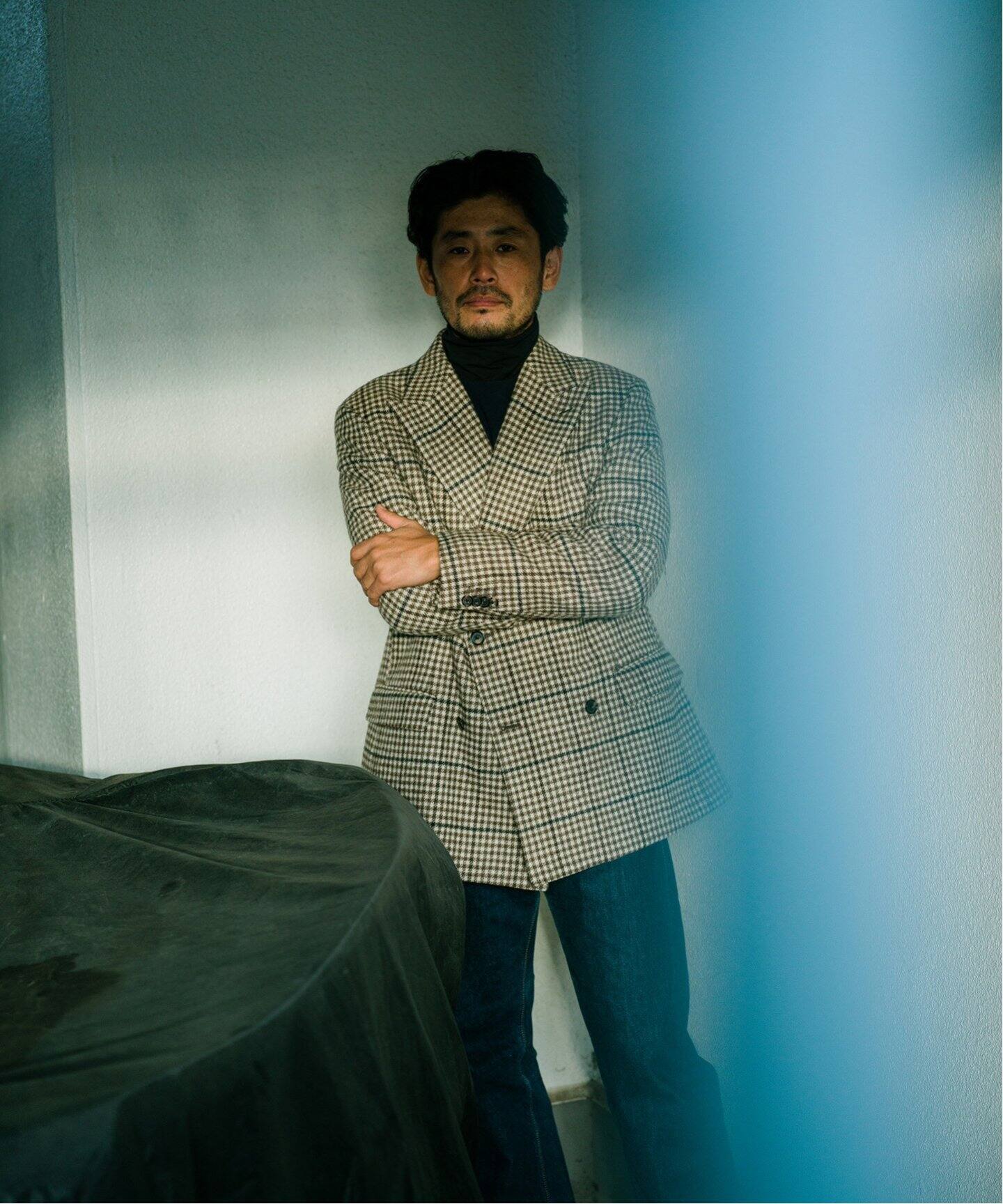 KAPTAIN SUNSHINE/ キャプテンサンシャイン】別注 CARUSO Tweed JKT  