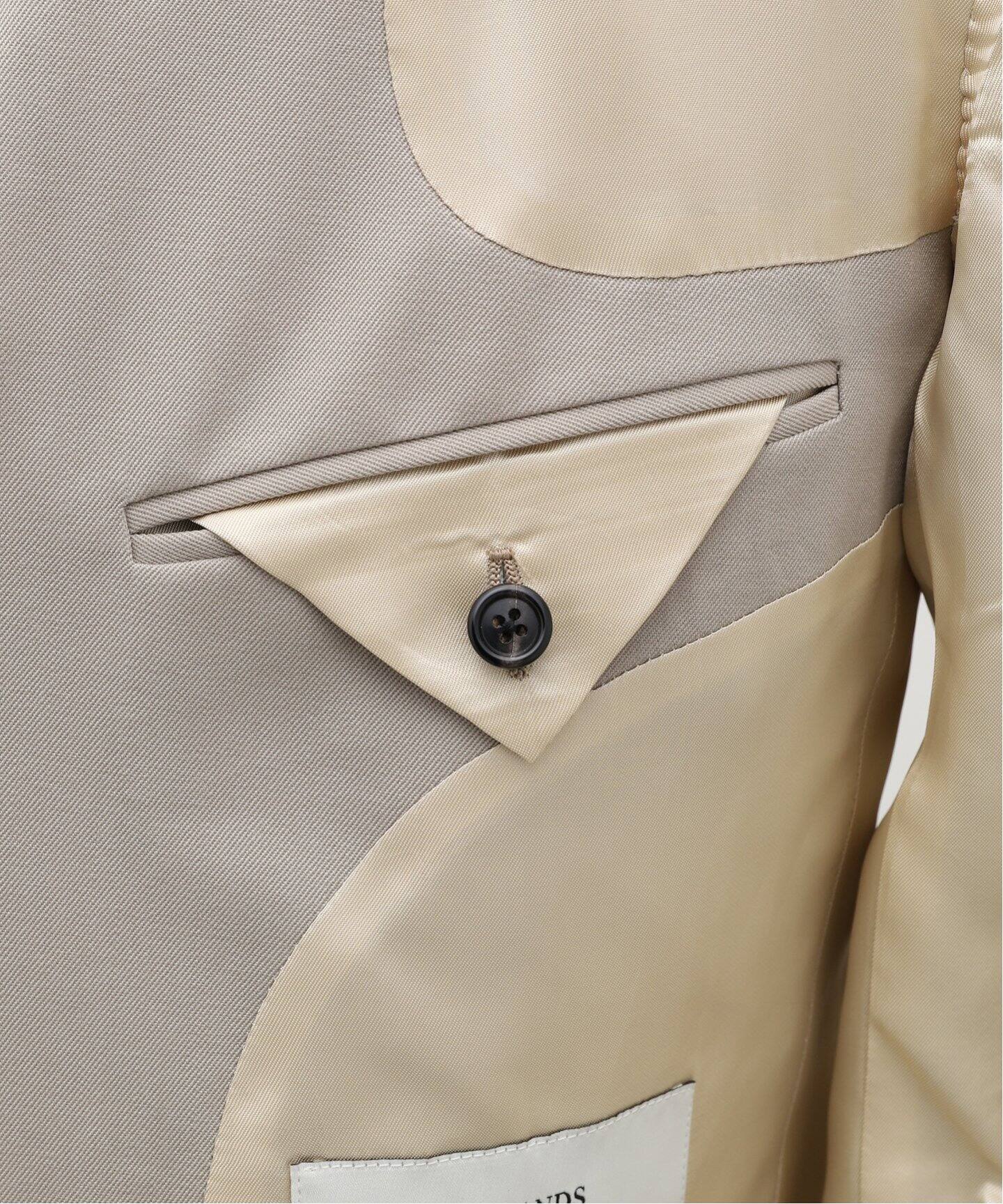 HUSBANDS / ハズバンズ】WOOL GABARDING JAKET（テーラードジャケット 