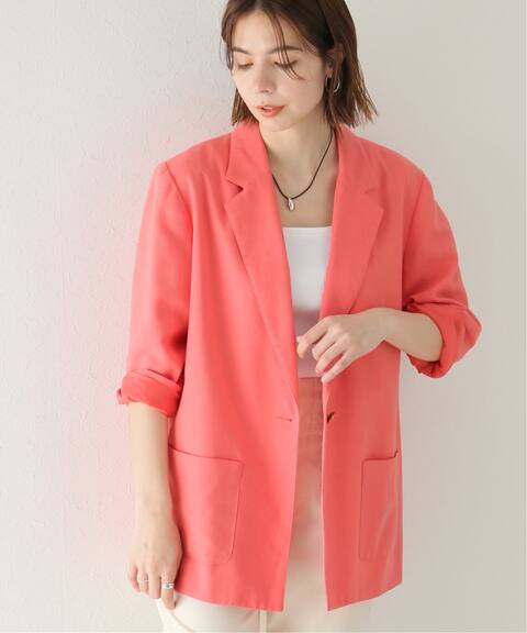 S S Pink Tailored Jk ピンクテーラードジャケット Bonum ボナム 公式のファッション通販 Baycrew S Store S S Pink Tailored Jk ピンクテーラードジャケット Bonum ボナム 公式のファッション通販 Baycrew S Store