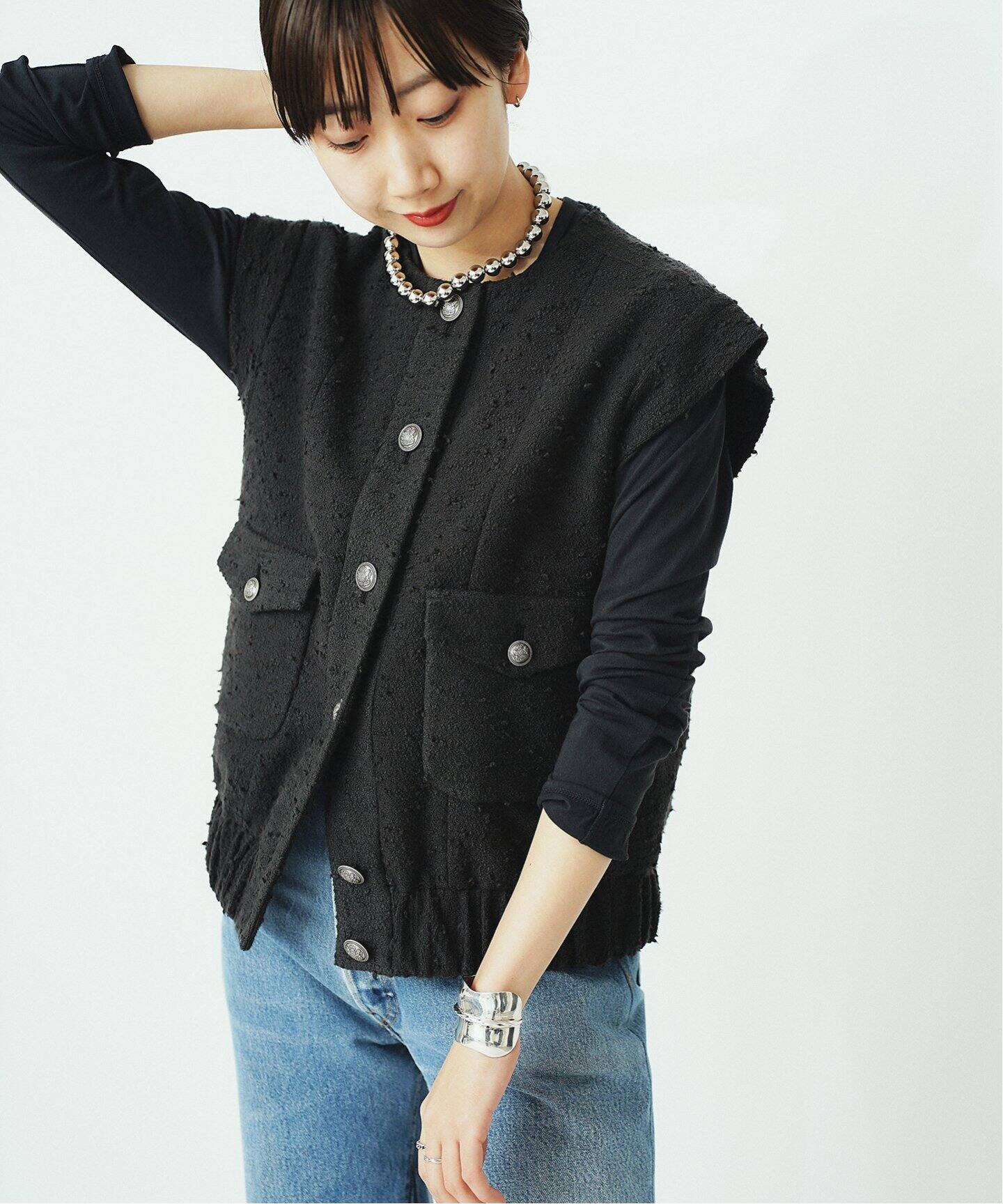 ツイードベスト（その他ジャケット・スーツ）｜HARDY NOIR（アルディー 