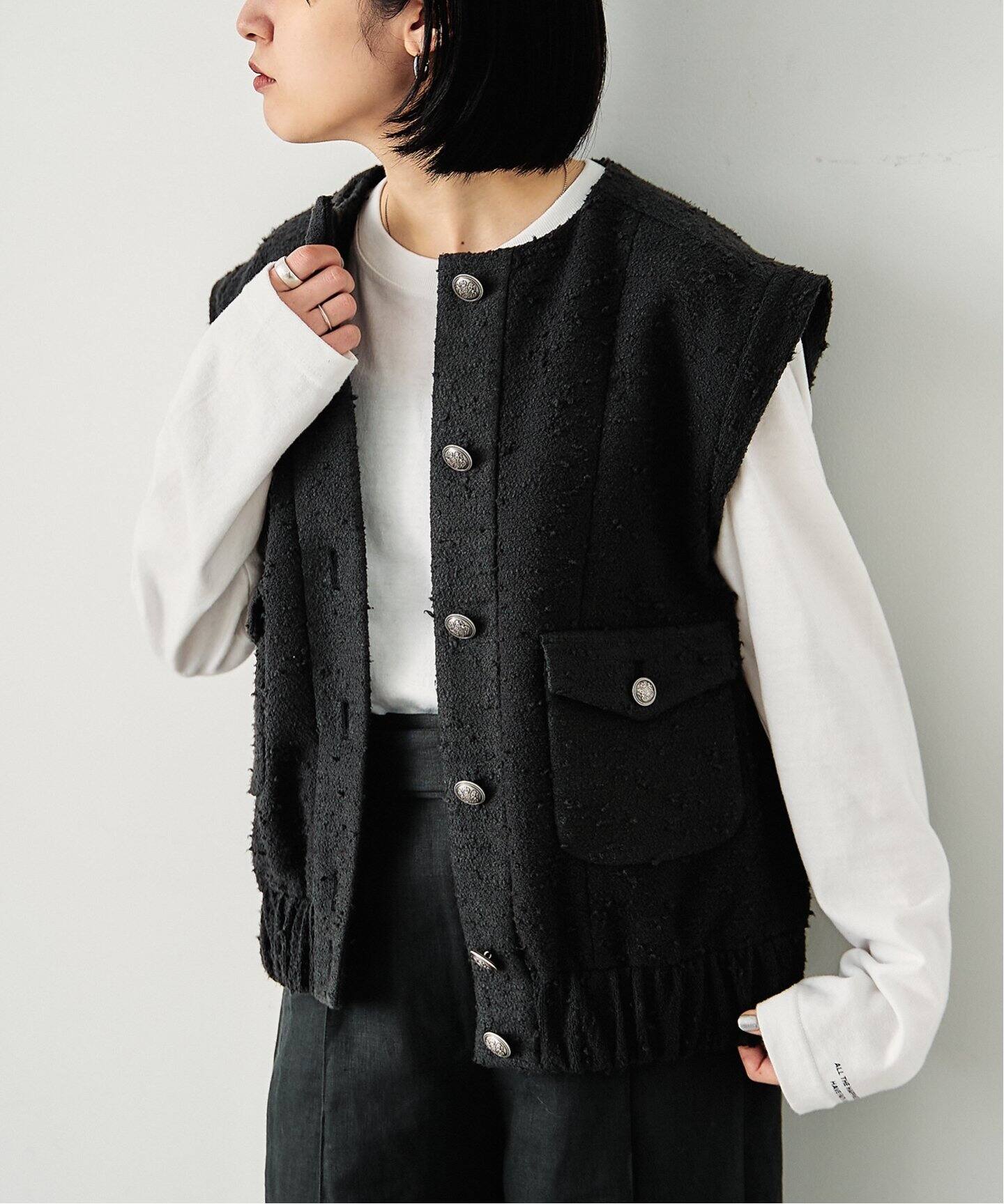 ツイードベスト（その他ジャケット・スーツ）｜HARDY NOIR（アルディー 