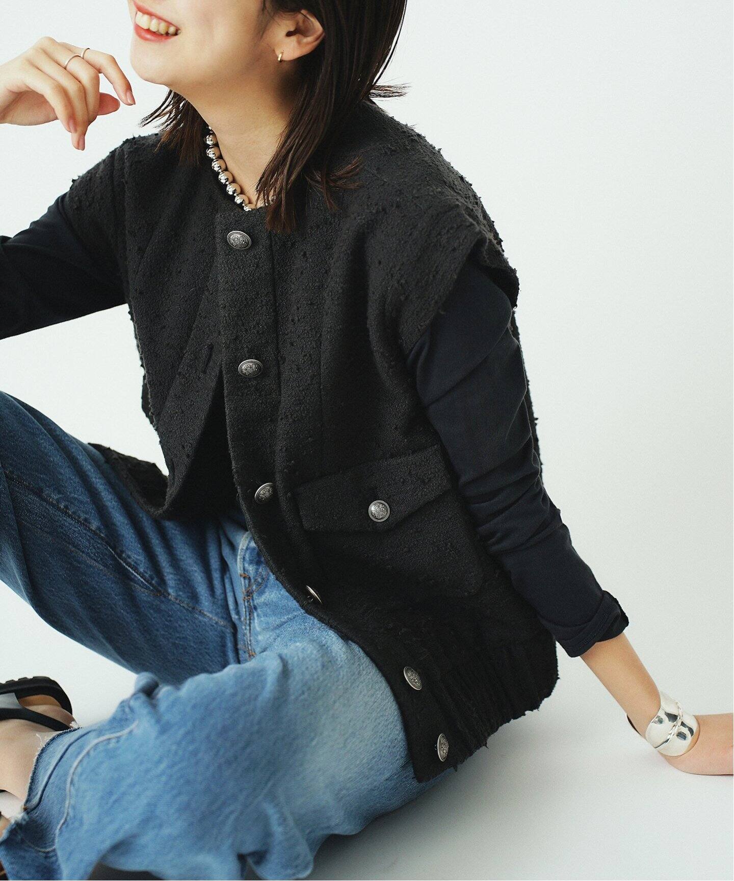 ツイードベスト（その他ジャケット・スーツ）｜HARDY NOIR（アルディー 