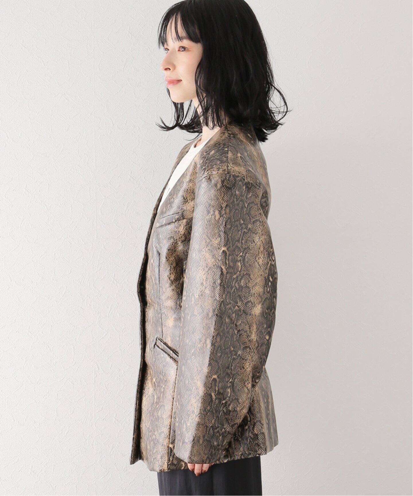 GANNI/ガニー】 スネークフィット ジャケット(その他ジャケット GANNI/ガニー】 スネークフィット ジャケット(その他ジャケット