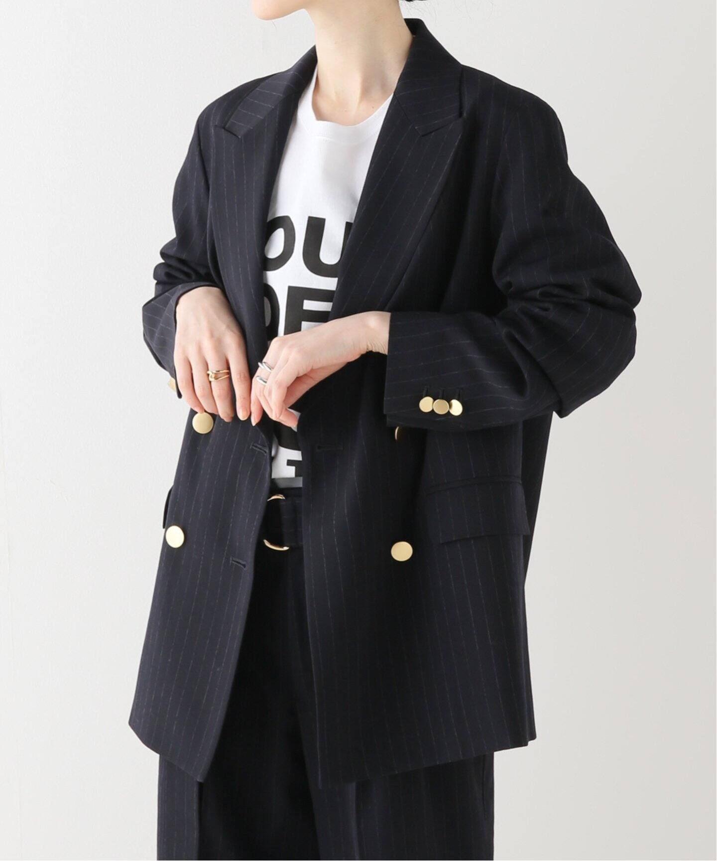 ◉仕立て15万 フルゼニア仕様 ダブルジャケット （ヴィンテージギャバ 