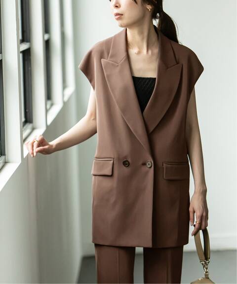 ピークドカラーロングジレ Noble ノーブル 公式のファッション通販 Baycrew S Store