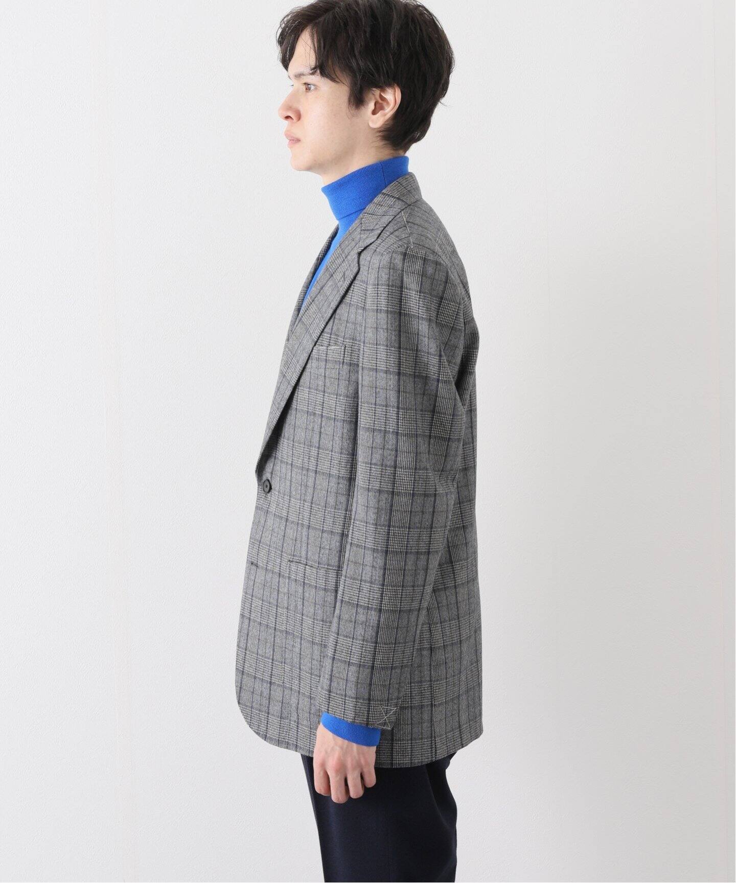 D.SoPi グレンチェック ジャケット（テーラードジャケット）｜EDIFICE  