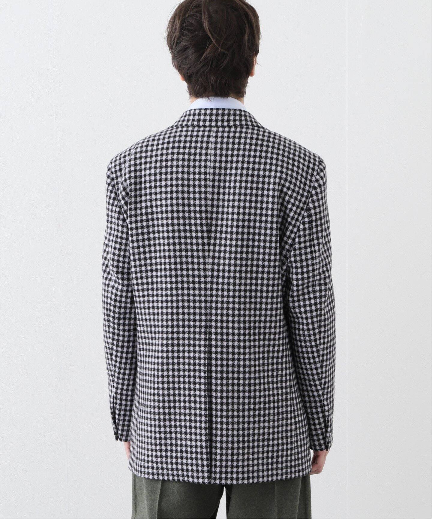 D.SoPi ギンガムチェック ジャケット（テーラードジャケット  