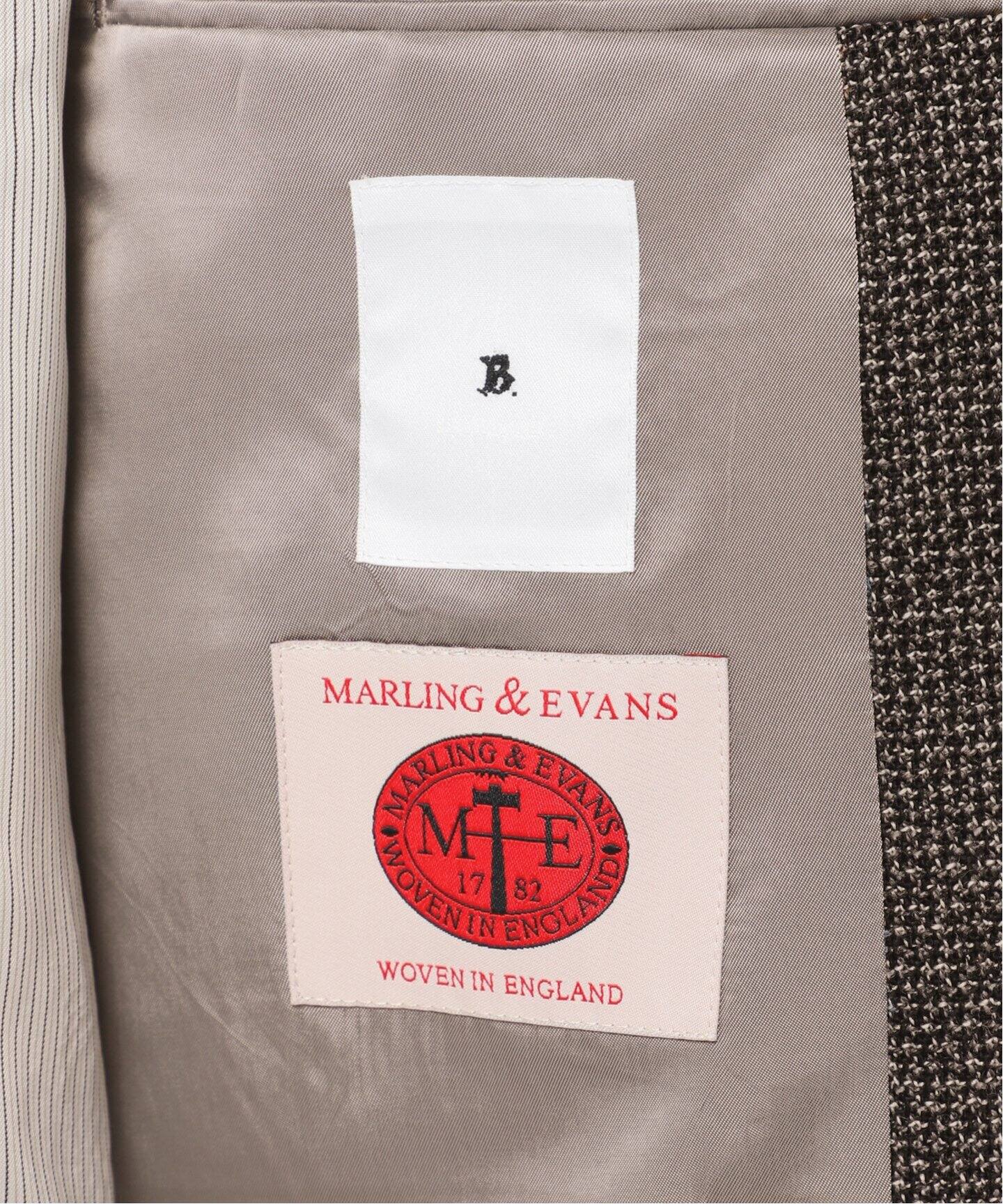 LA BOUCLE / ラブークル】MARLING&EVANS ロングオーバー ジャケット 