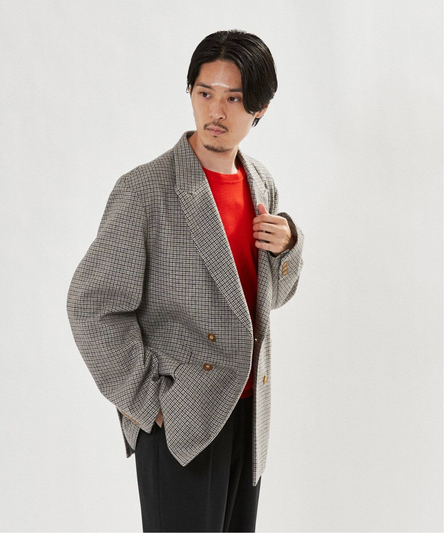 ガンクラブ ボンディング ダブルブレスト ジャケット（テーラード 