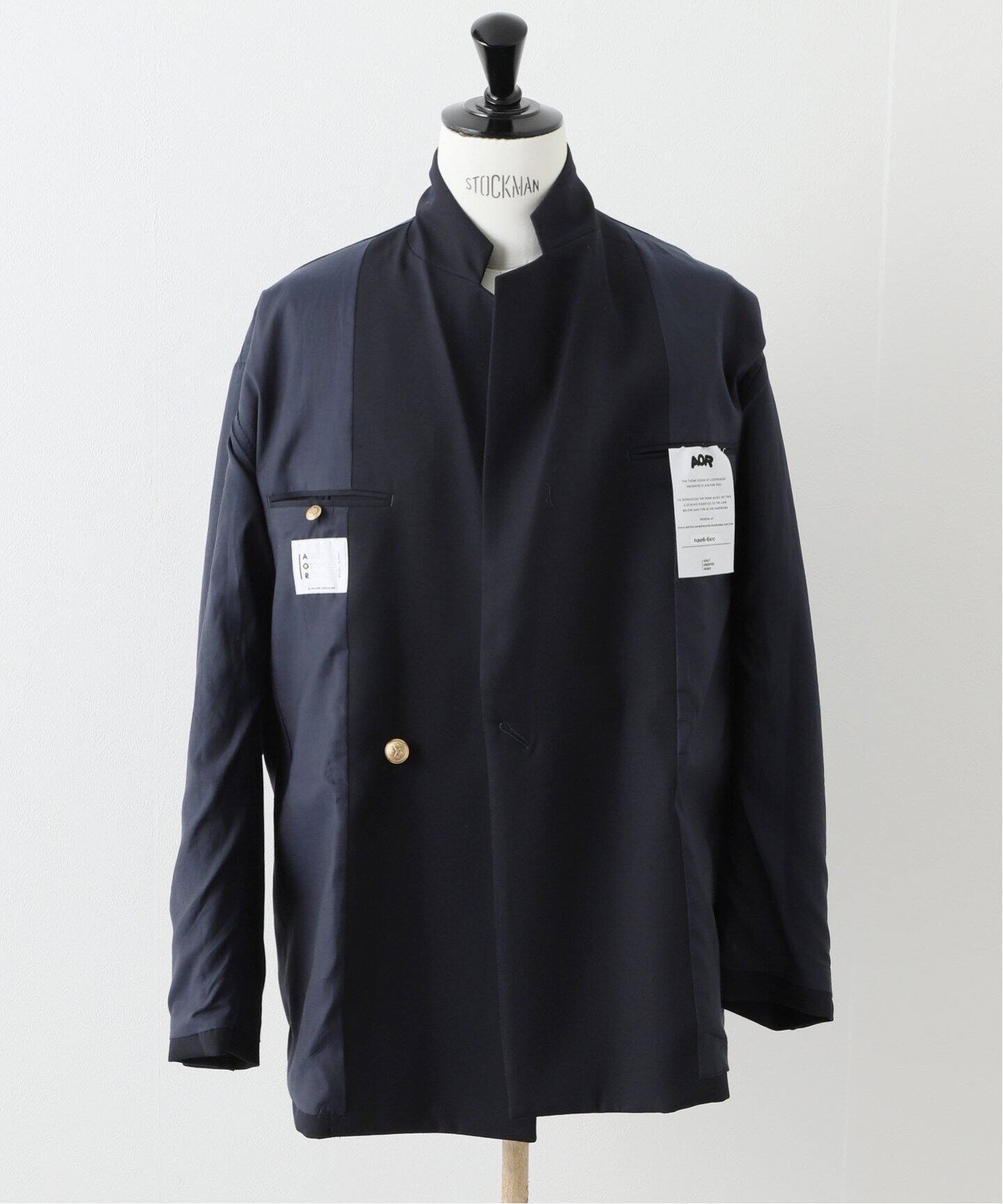 ADULT ORIENTED ROBES】別注 ダブル ブレザー ジャケット（テーラード 