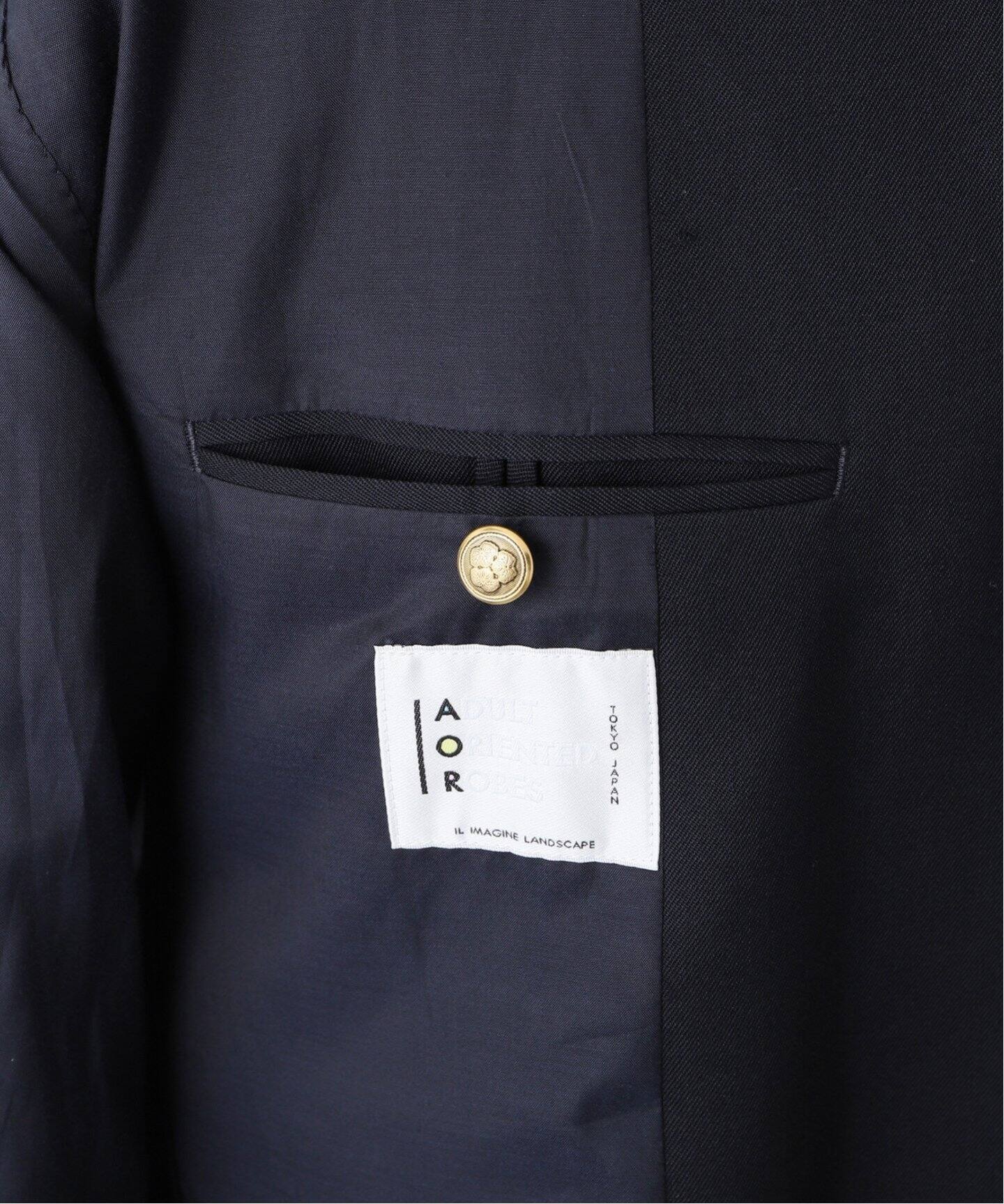 ADULT ORIENTED ROBES】別注 ダブル ブレザー ジャケット（テーラード 