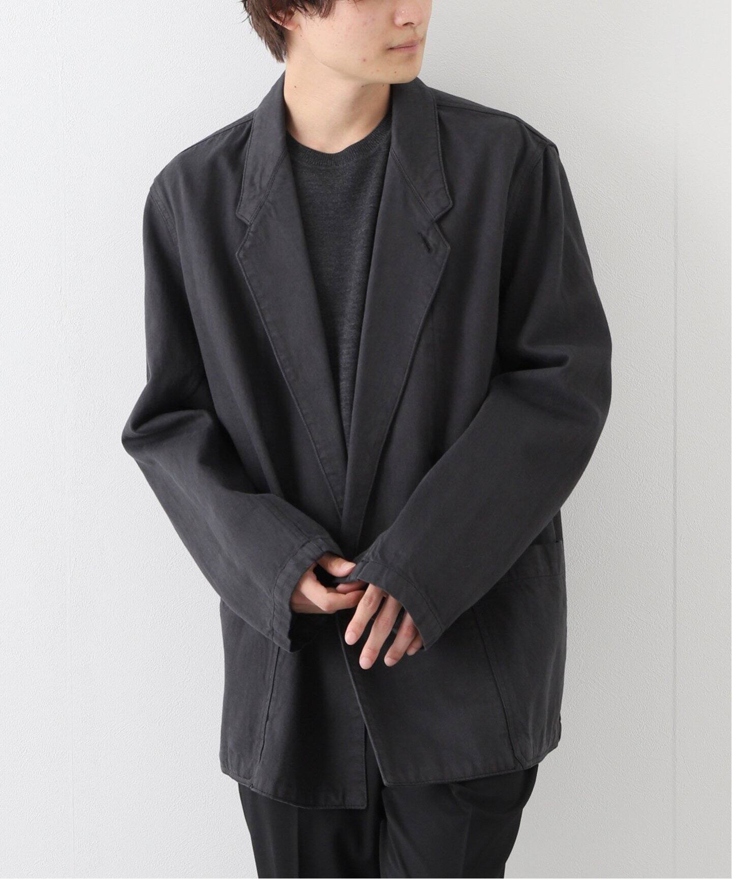 LEMAIRE ルメール ノーカラー ジャケット 画す