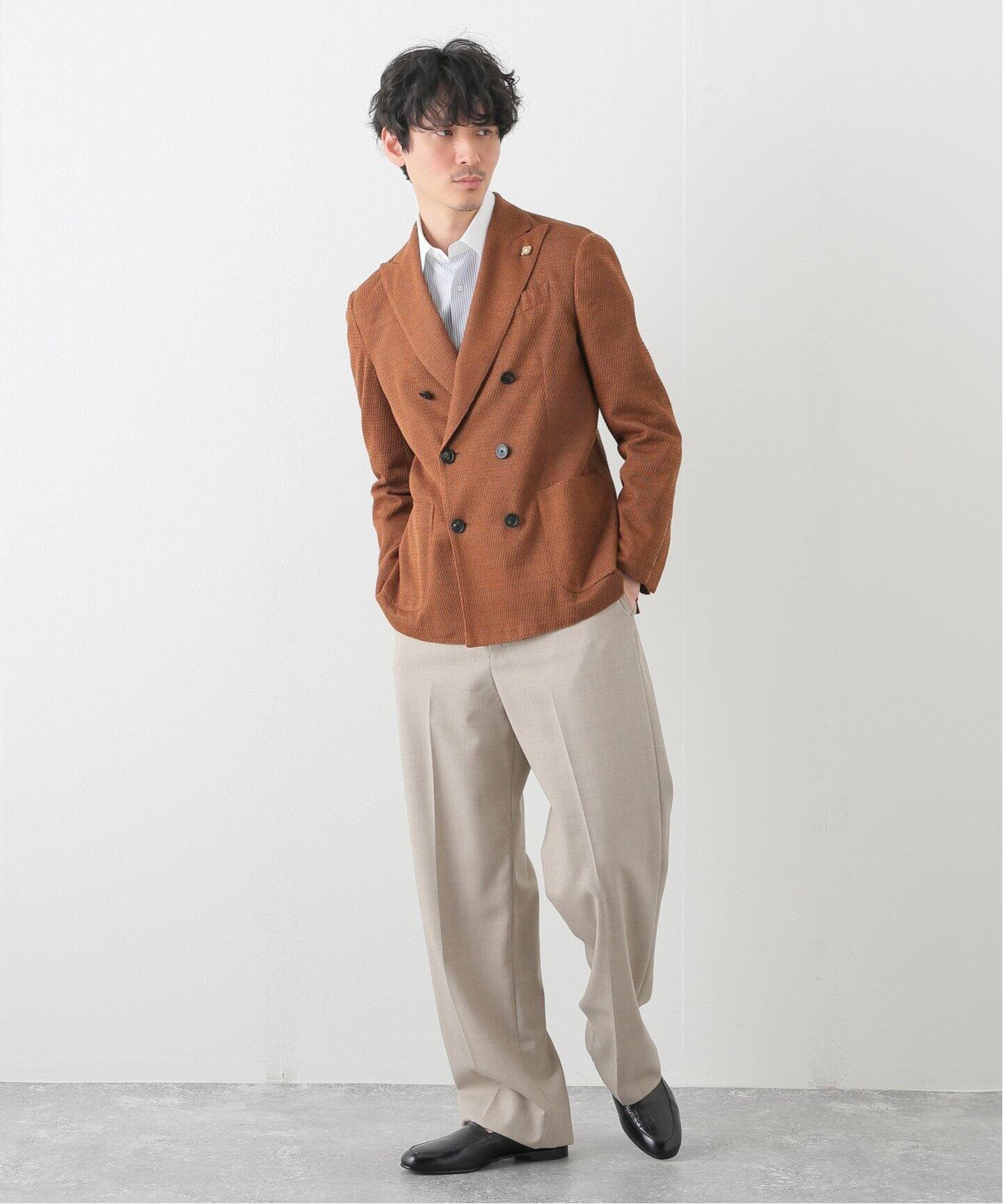 LARDINI / ラルディーニ】LIKNIT ダブルJK（その他ジャケット・スーツ  