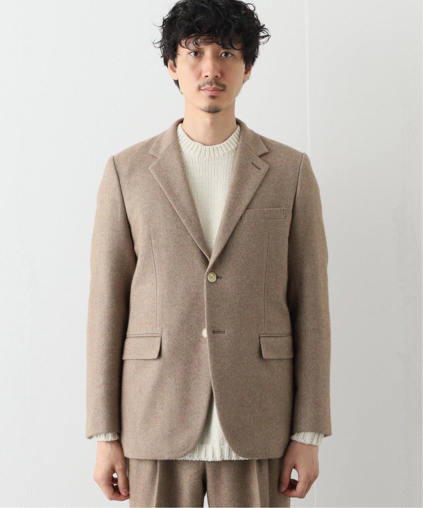 AURALEE / オーラリー】 ORGANIC C/C/W TWEED JACKET（テーラード 
