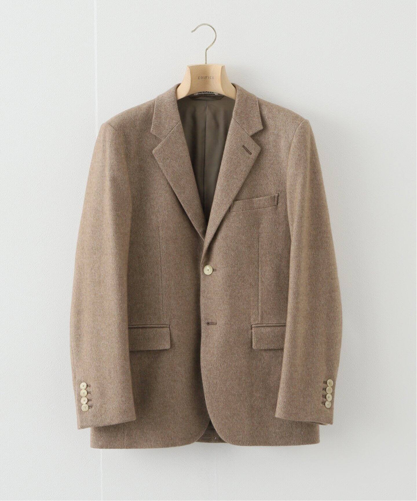 AURALEE / オーラリー】 ORGANIC C/C/W TWEED JACKET（テーラード 