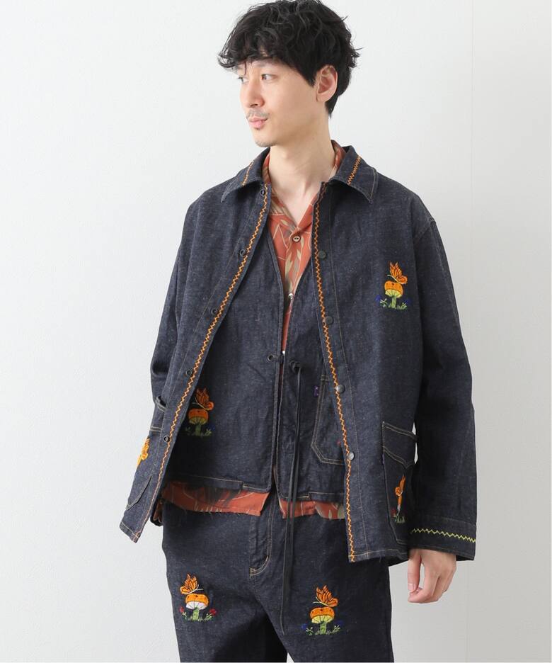 NEEDLES / ニードルズ】10.5OZ C/L/PU DENIM PM EMB. JACKET（その他 
