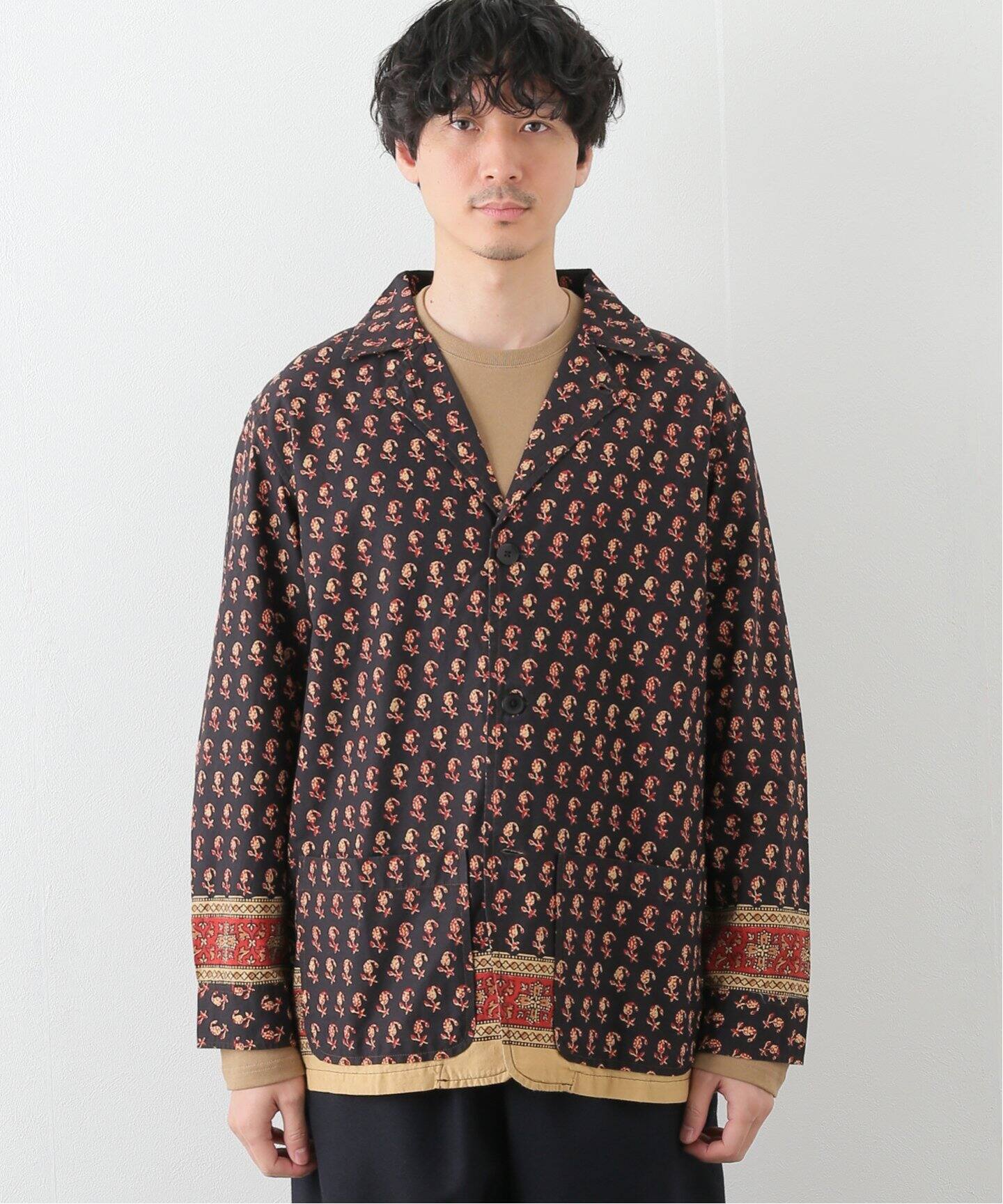 SOUTH2 WEST8/ サウスツーウエストエイト】 FLORAL PEN JACKET - BATIK 