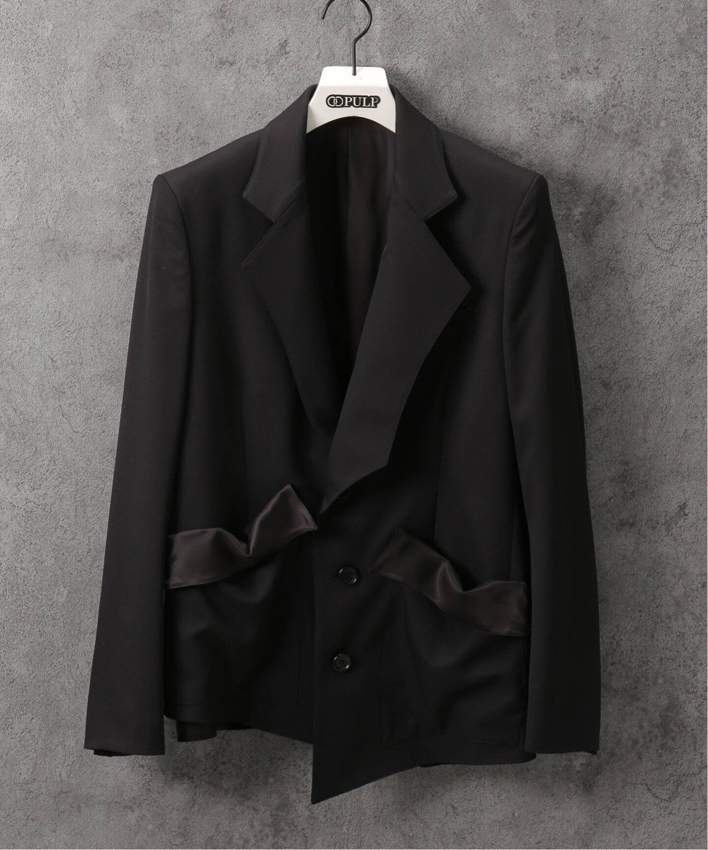 SULVAM / サルバム】SLASH 3BUTTON JACKET（テーラードジャケット 