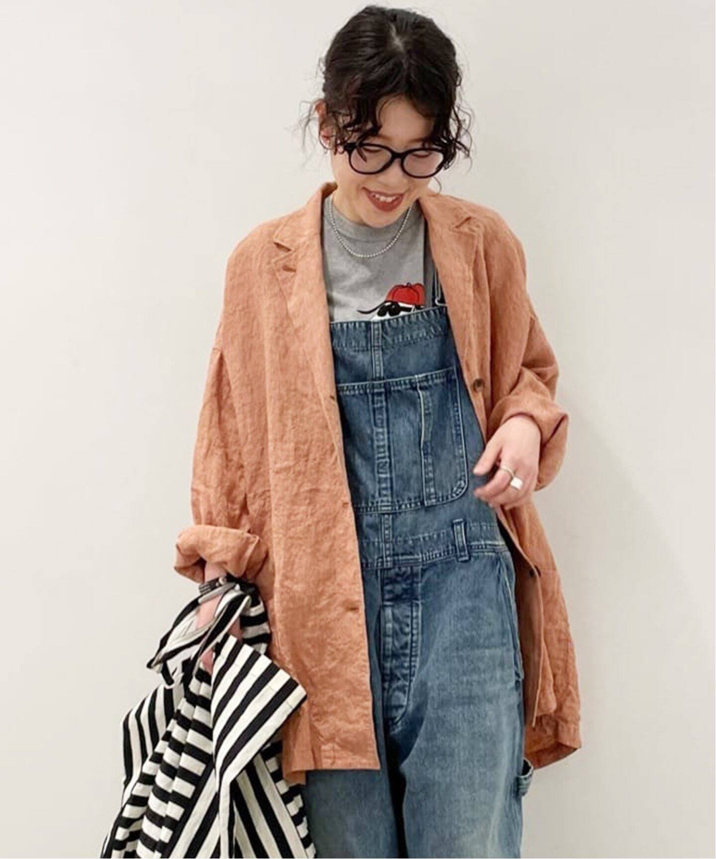 リネンチドリ コモドジャケット（テーラードジャケット）｜journal  