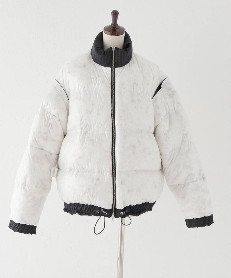良品 Marbles 15AW 9star レザー ダウンジャケット 広まら S TMT