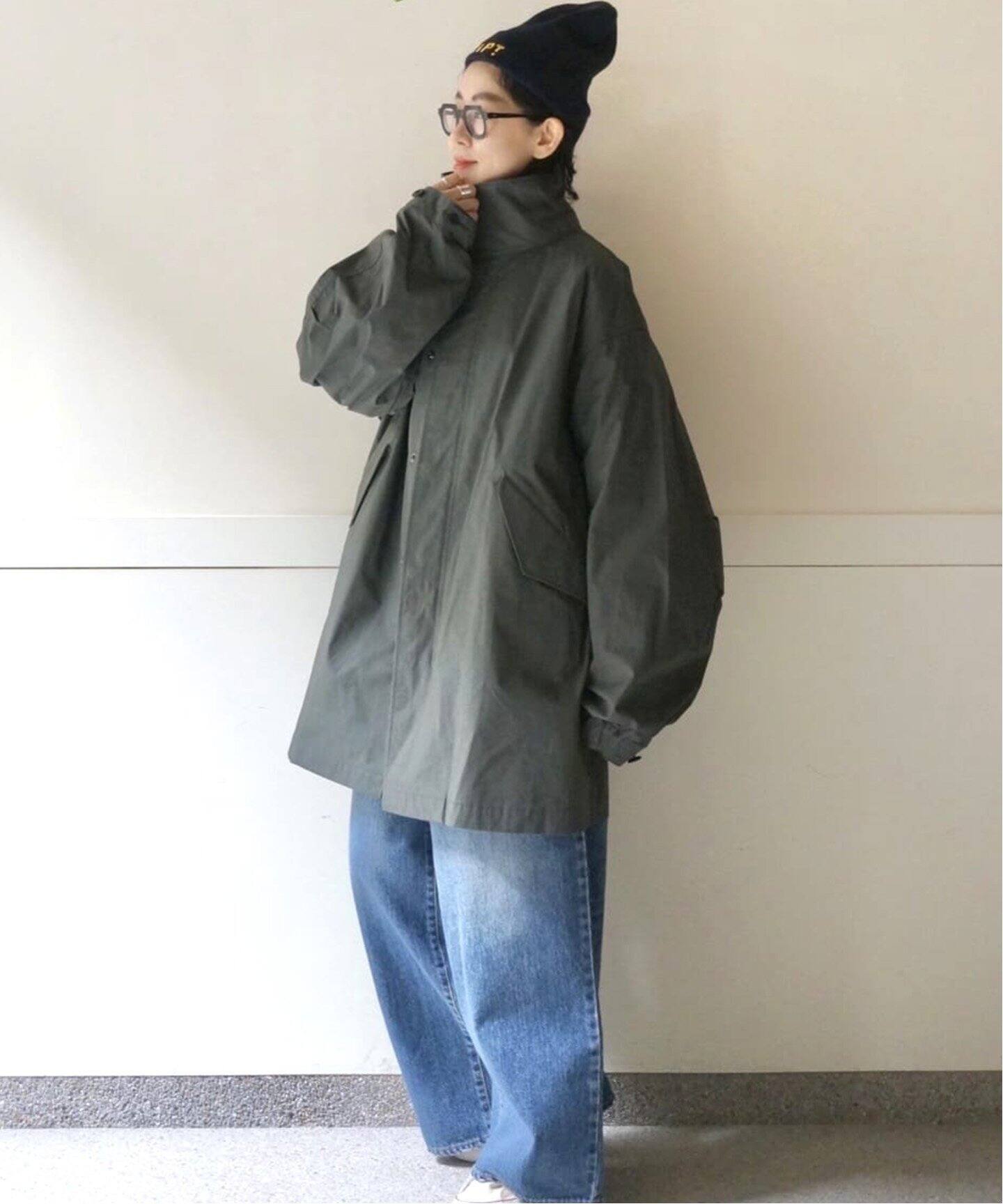 ATON/エイトン】 COTTON NYLON SHORT MODS COAT（その他ブルゾン 