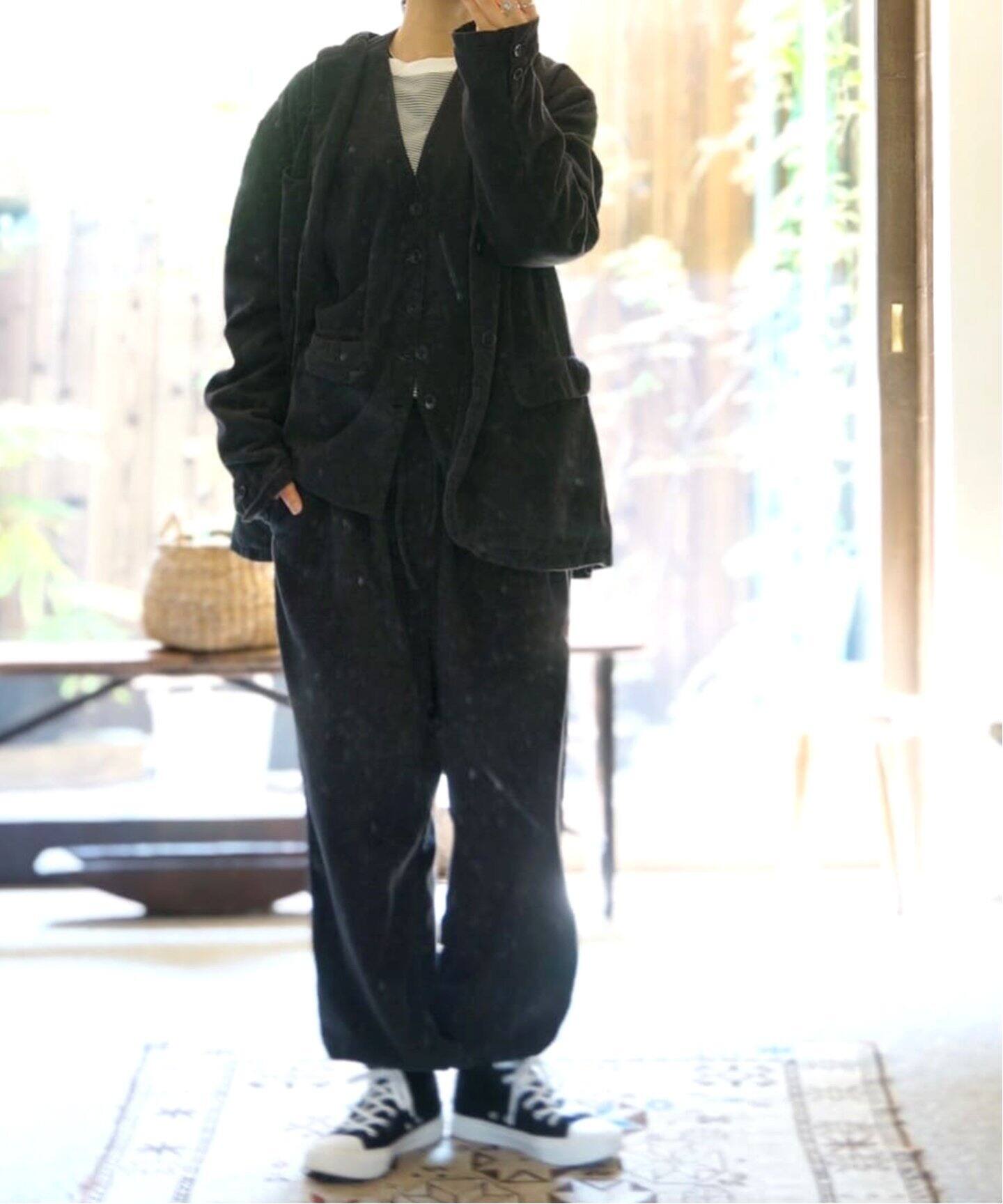 VAS-Y LENTEMENT/ヴァジーラントマン】 CORDUROY TAILORED JACKET 
