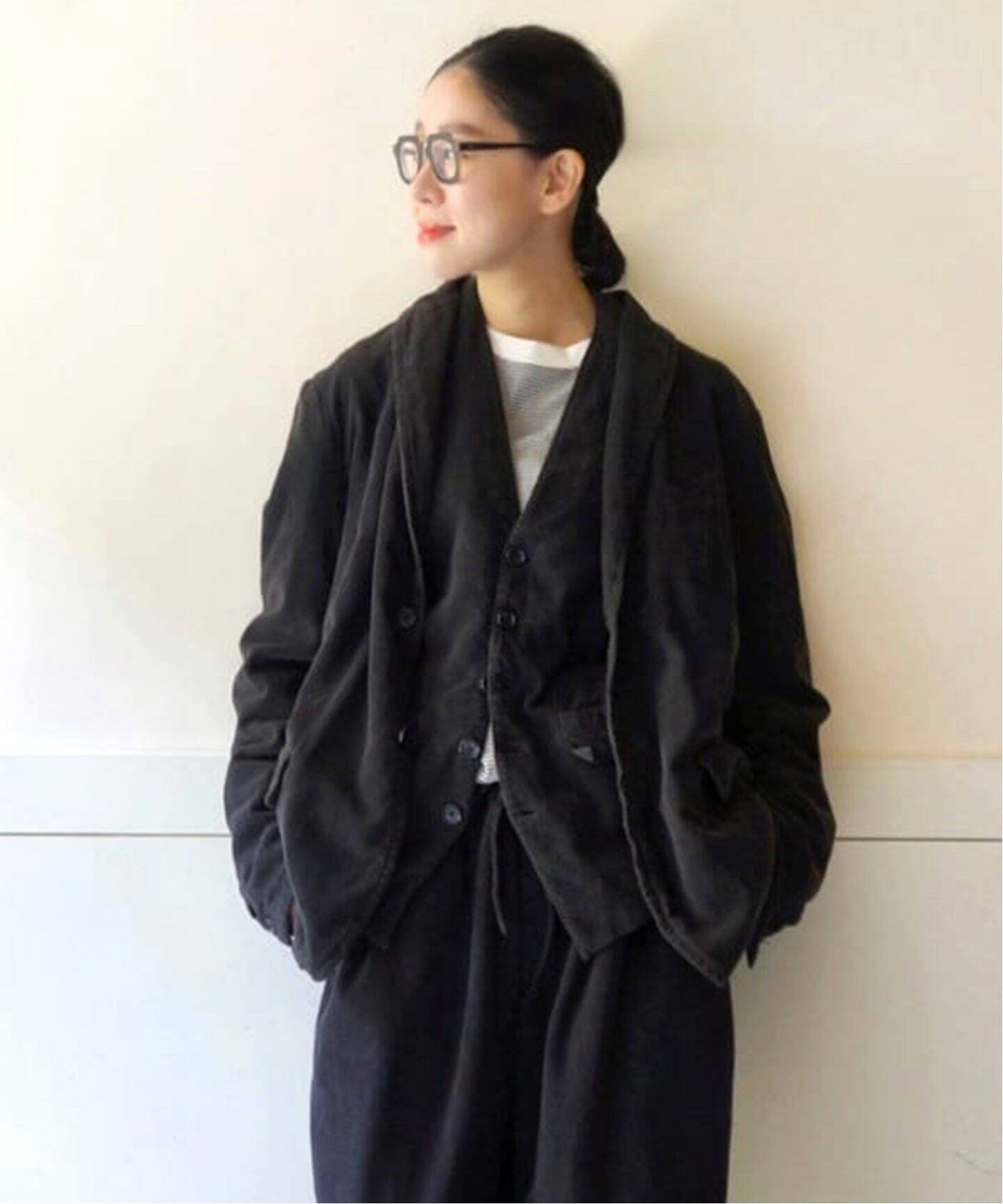 VAS-Y LENTEMENT/ヴァジーラントマン】 CORDUROY TAILORED JACKET 