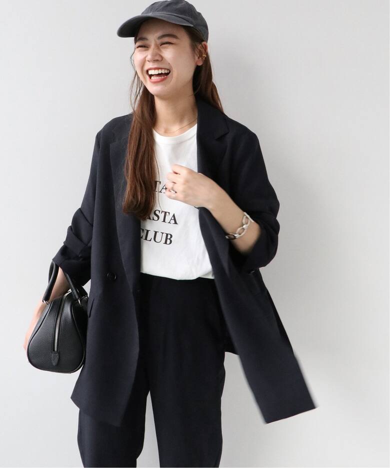 追加》サイドスリットテーラードジャケット（テーラード 