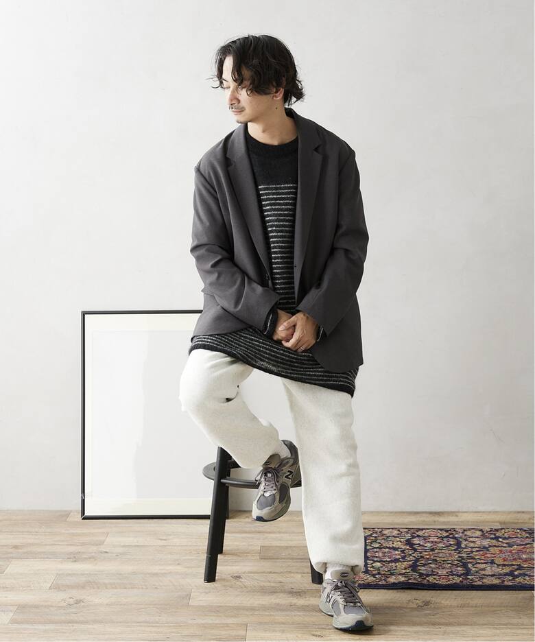 TOP STRETCH RELAX オーバーサイズジャケット（テーラードジャケット  