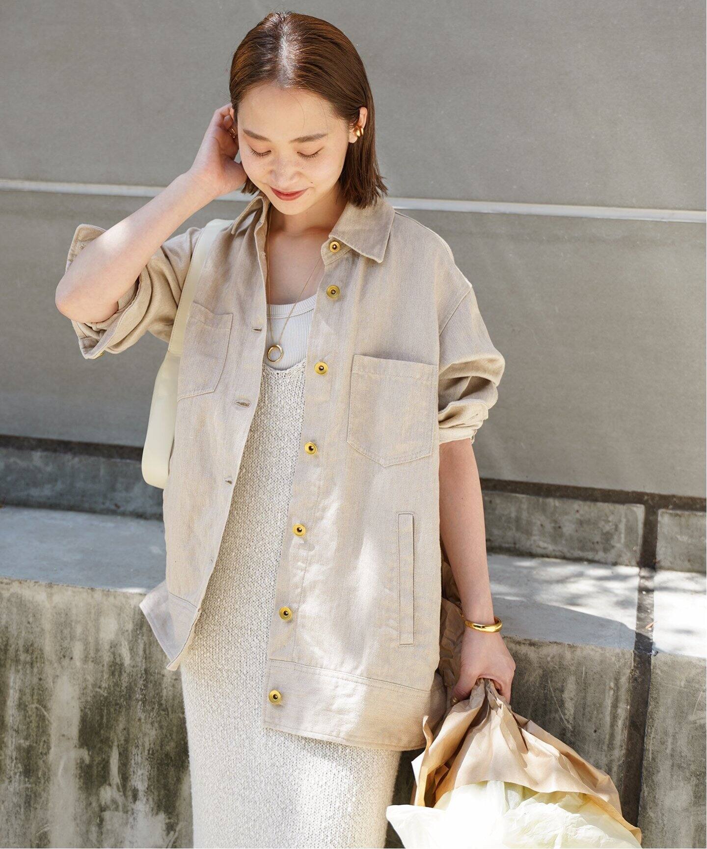 LINEN CHINO Gジャケット（その他ジャケット・スーツ）｜Deuxieme  