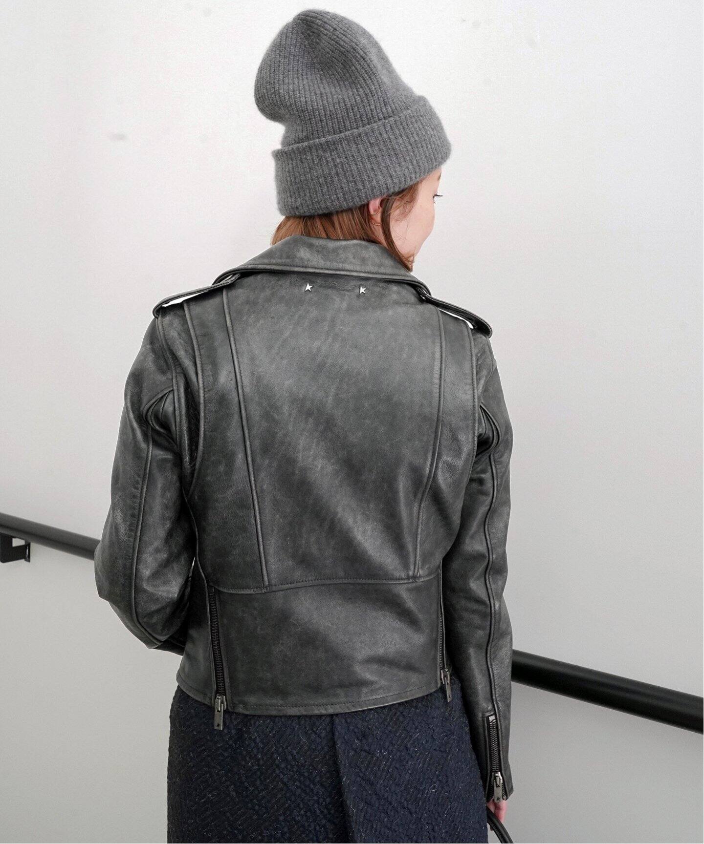 ゴールデングース レザージャケット レザーブルゾン 