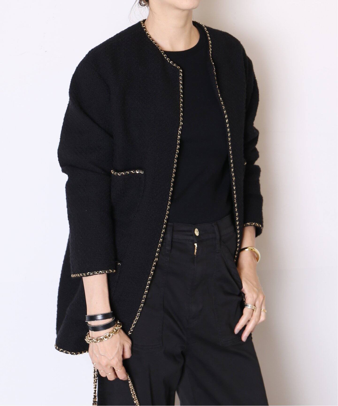 MUSE de Deuxieme Classe TWEED ジャケット 