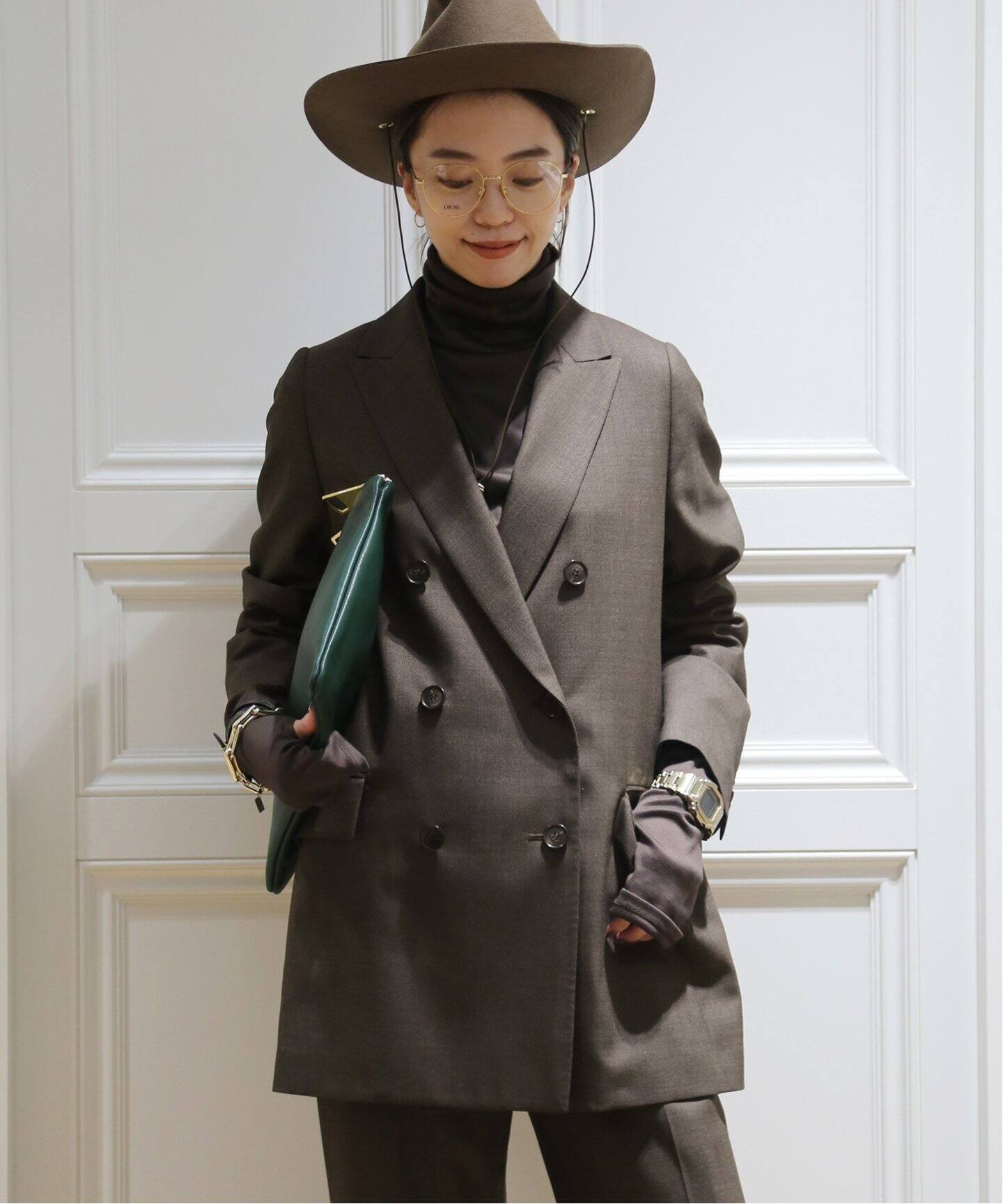 Col Pierrot/コルピエロ】CANONICO ダブルジャケット（テーラード  