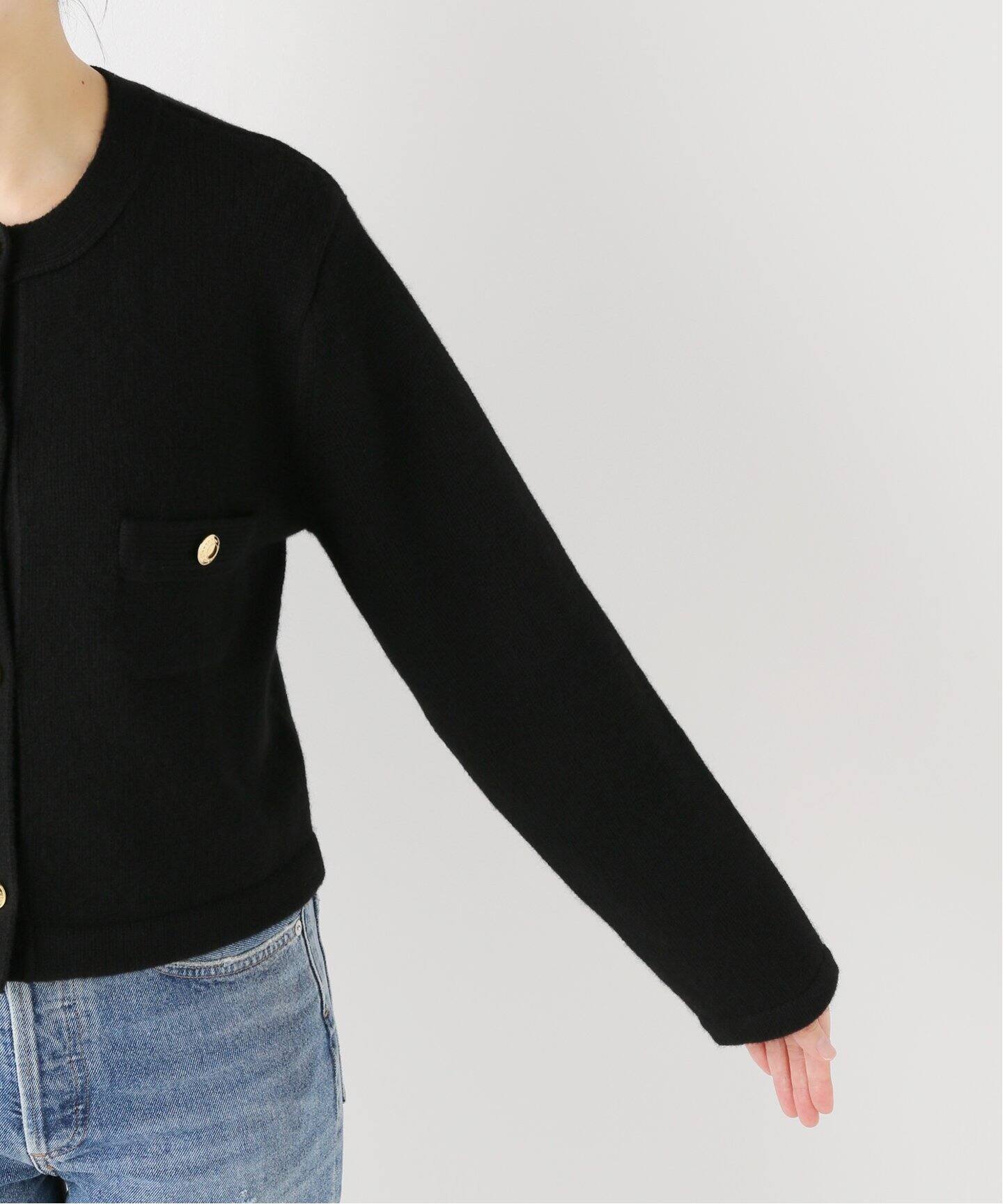 Cashmere ブレザー（ノーカラージャケット）｜MUSE de Deuxieme Classe  