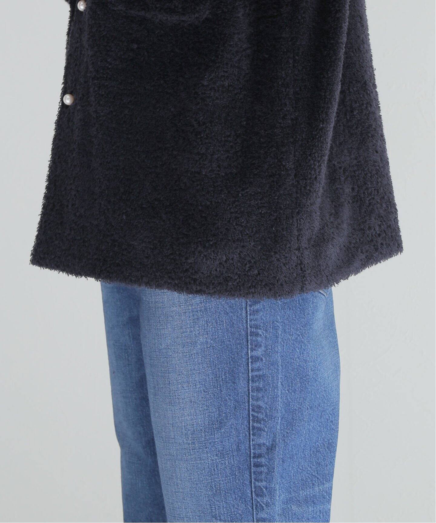 MADISONBLUE/マディソンブルー】FLAP POCKET PILE シャツ（シャツ  