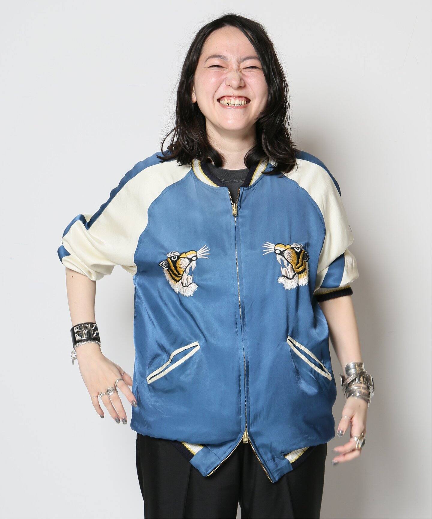STAMMBAUM/シュタンバウム】シシュウ スカジャン（その他ブルゾン 