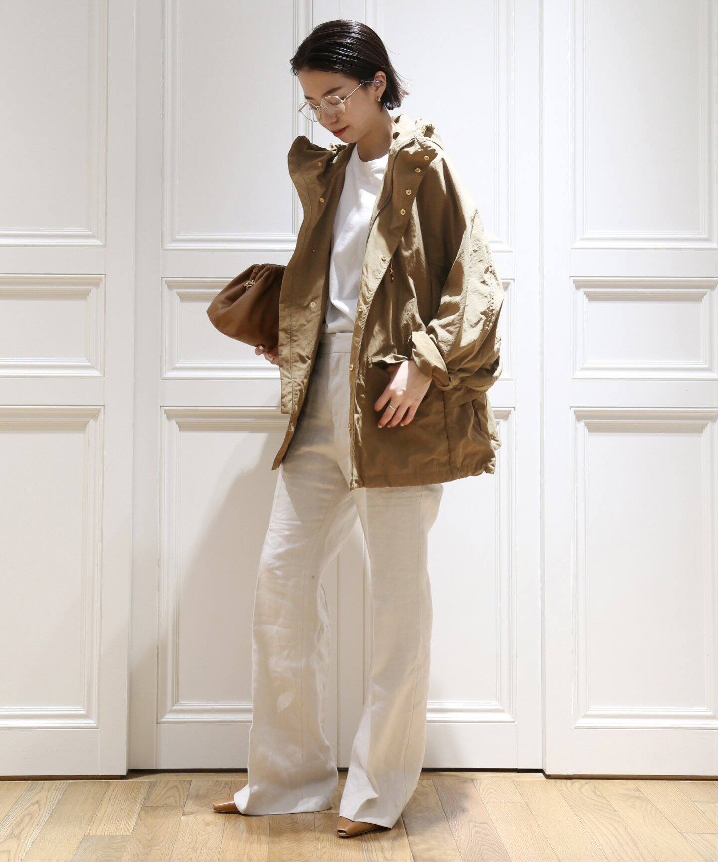 REMI RELIEF/レミレリーフ】ナイロンフードブルゾン（マウンテン  