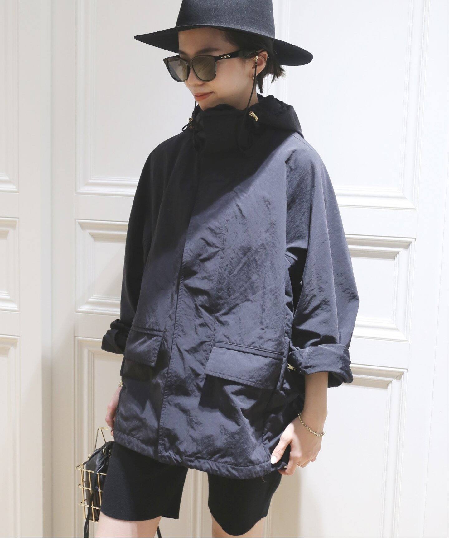 REMI RELIEF/レミレリーフ】ナイロンフードブルゾン（マウンテン  