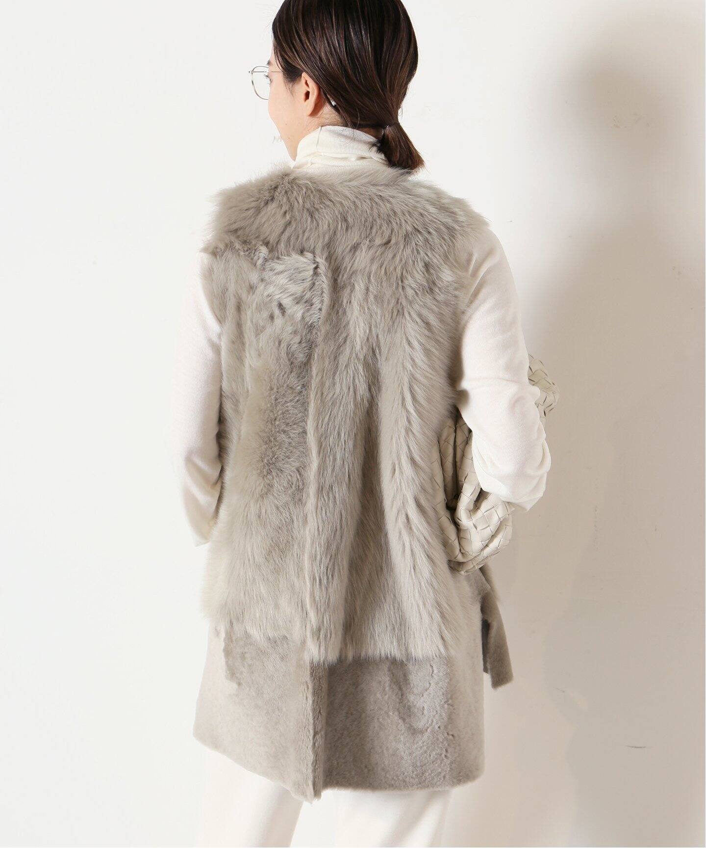 KARL DONOGHUE/カールドノヒュー】SHEARLING MOUTON ジレ 