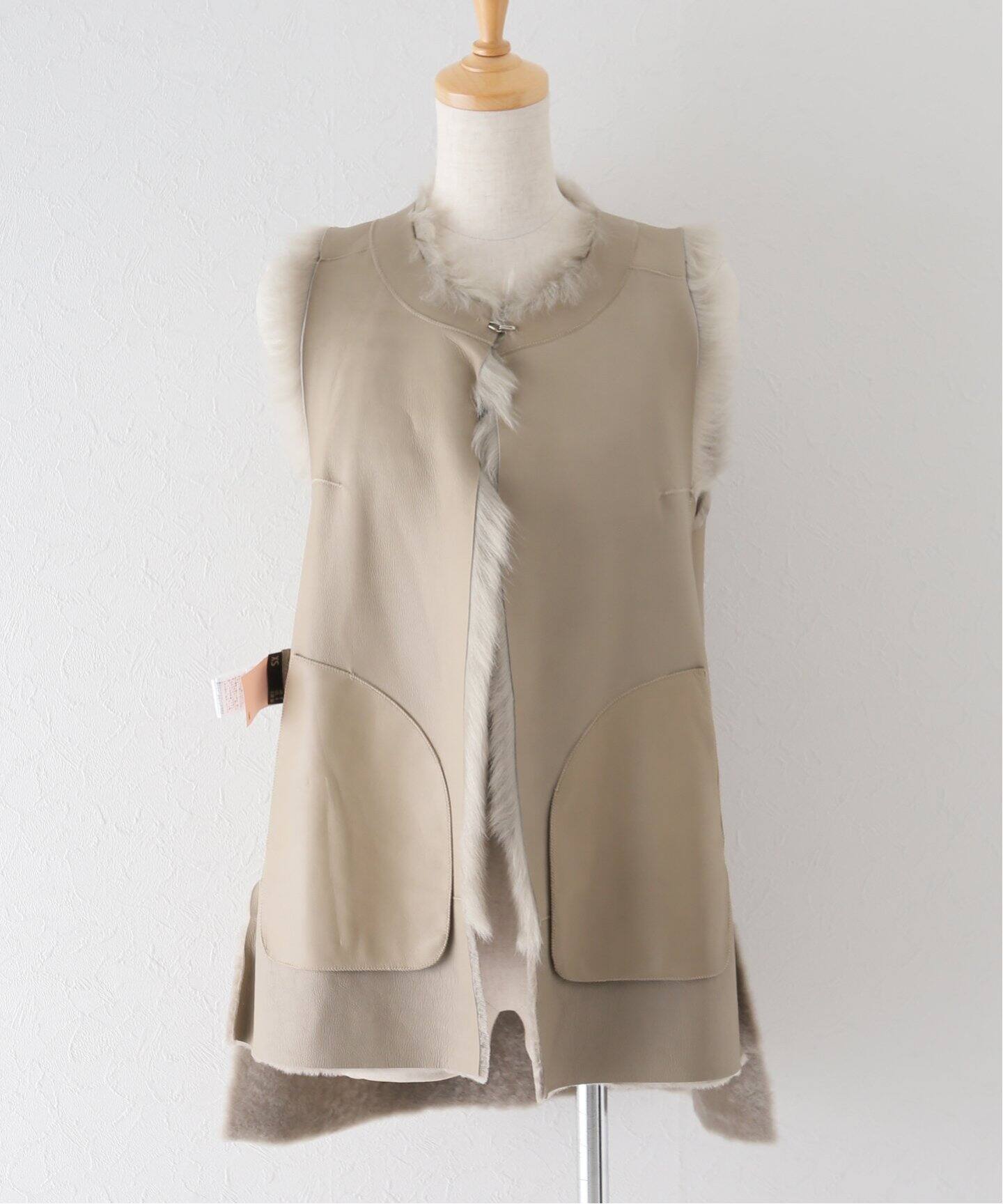 KARL DONOGHUE/カールドノヒュー】SHEARLING MOUTON ジレ（その他 