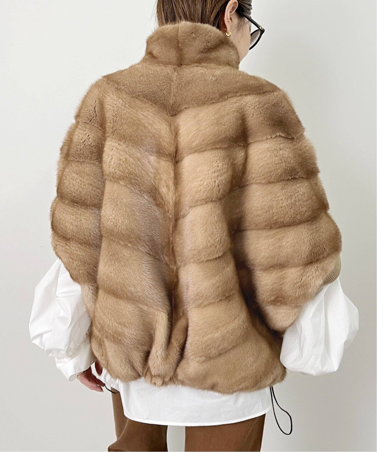 Mink Zip Blouson（その他ジャケット・スーツ）｜L 