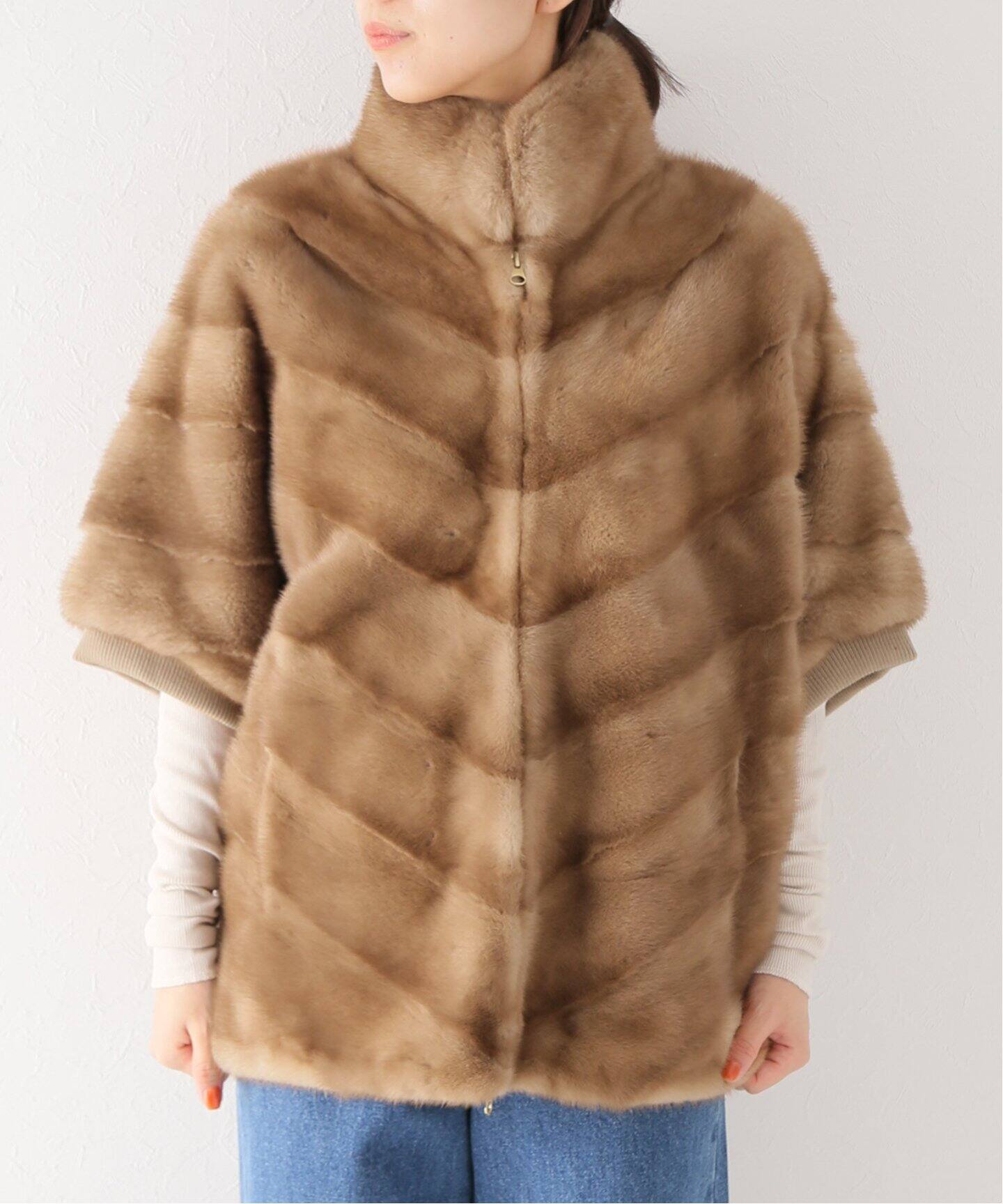 Mink Zip Blouson（その他ジャケット・スーツ）｜L