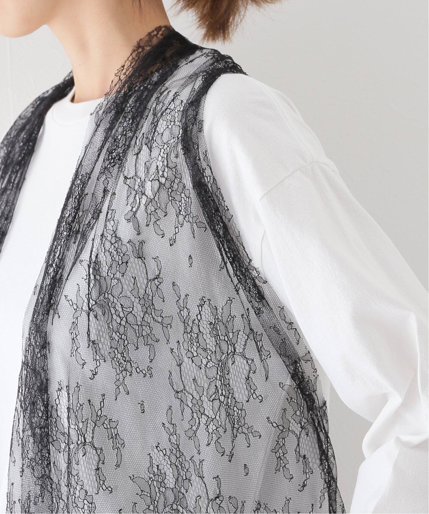 Lace Vest（その他ジャケット・スーツ）｜L