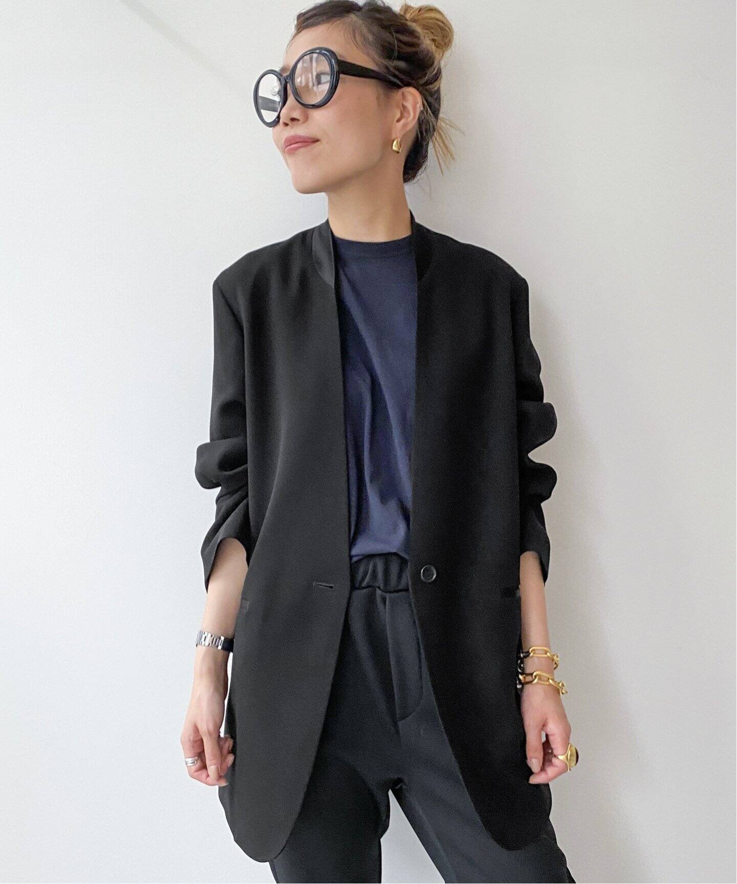 美品【アパルトモン】ドロップショルダー軽量コート クラッシュ