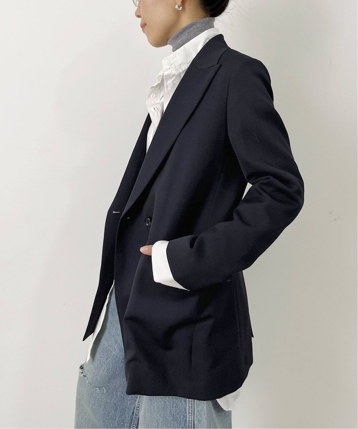 Col Pierrot /コル ピエロ】SLIM WOOL JACKET（テーラードジャケット 